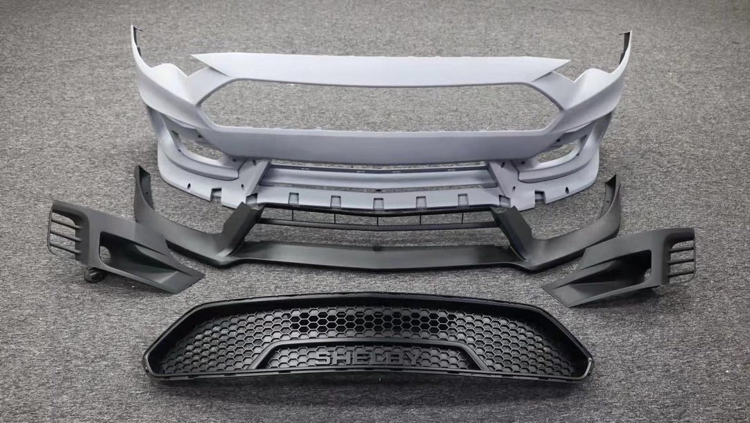 Ford Mustang GT500 Supersnake Style front bumper for 2017-2021 7th Gen models