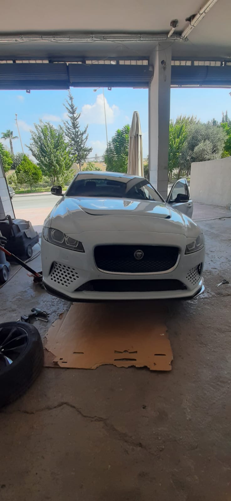 JAGUAR XF X260 PROJECT 8 STYLE FRONT BUMPER 2016 2017 2018 2019