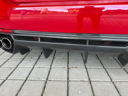 Alfa Romeo Giulia Veloce Rear Diffuser Carbon Fibre QV Style 2016+