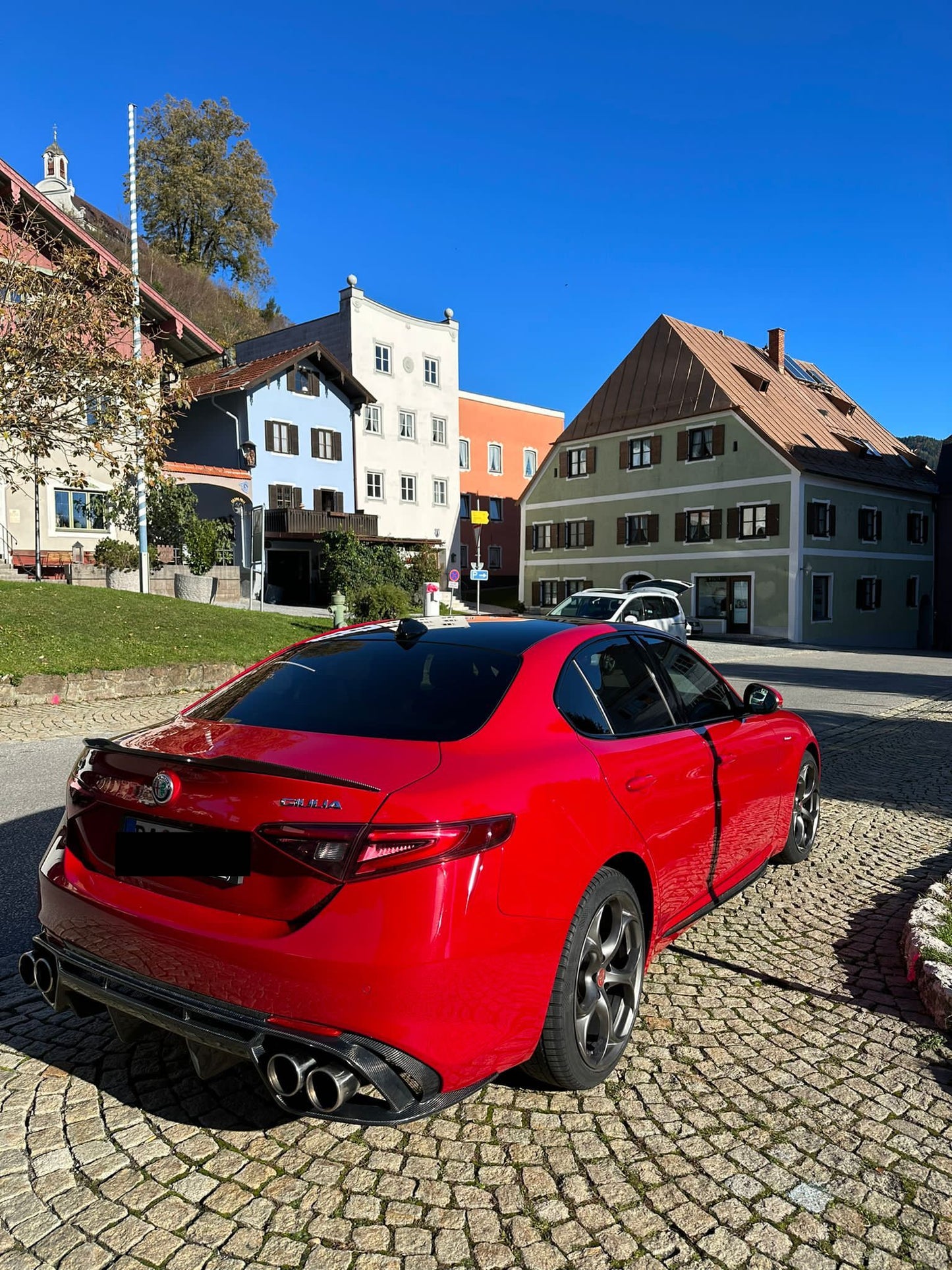 Alfa Romeo Giulia Veloce Rear Diffuser Carbon Fibre QV Style 2016+