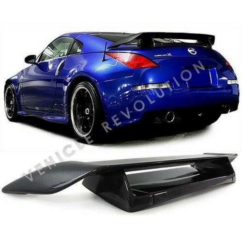 Nissan 350z Revolution Carbon Fiber Trunk Boot Spoiler Wing