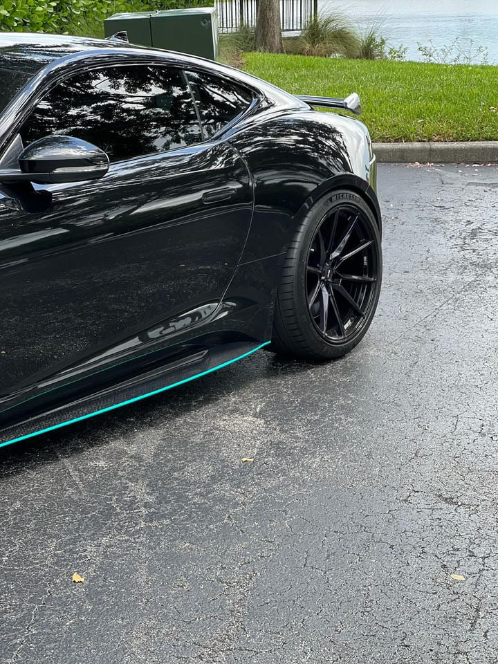 Jaguar F Type Side Skirts Project 7 Style Carbon Fibre 2021+