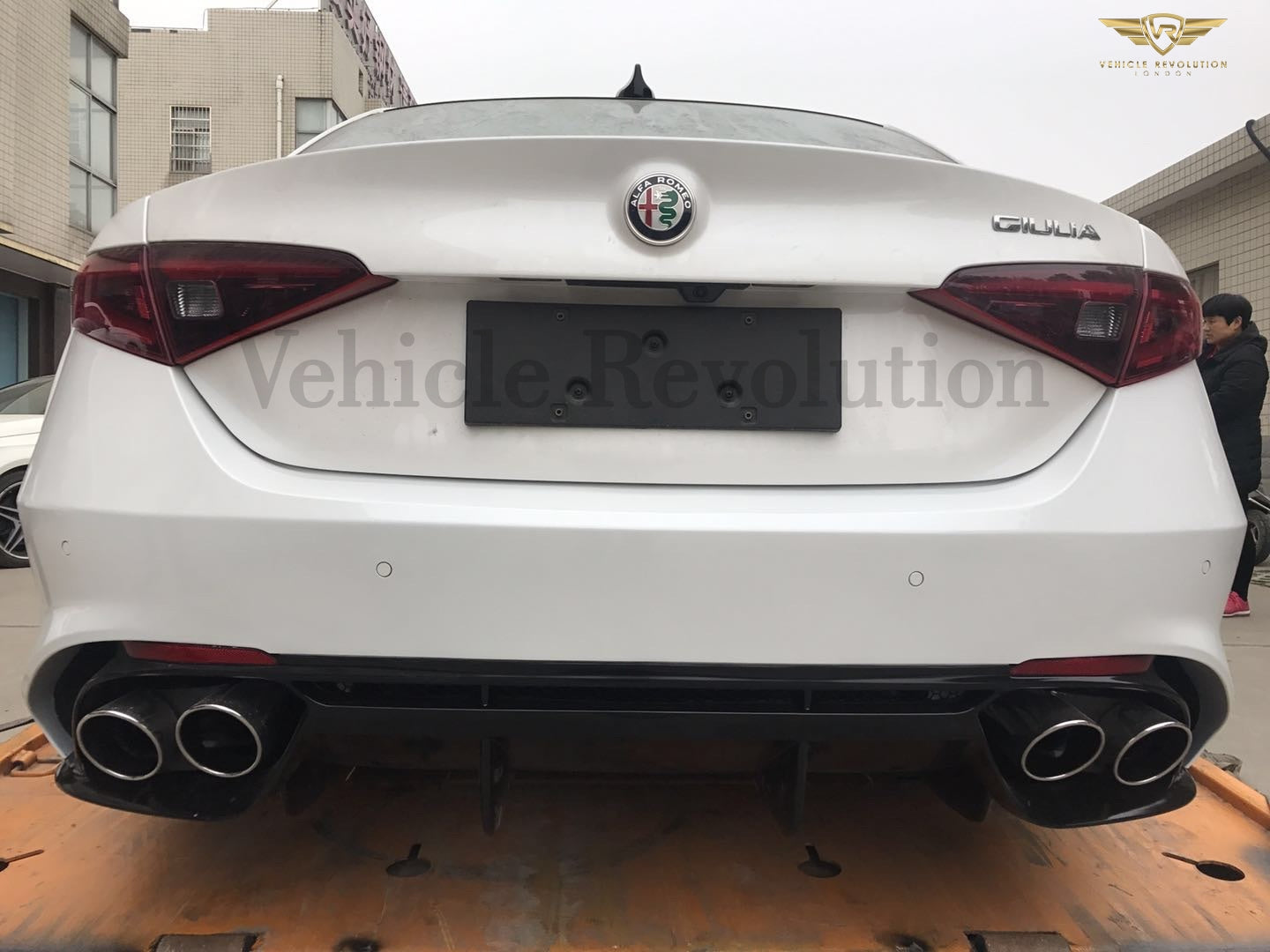 Alfa Romeo Giulia Quadrifoglio Body kit Upgrade QV Style Conversion for all Giulia models 2016+