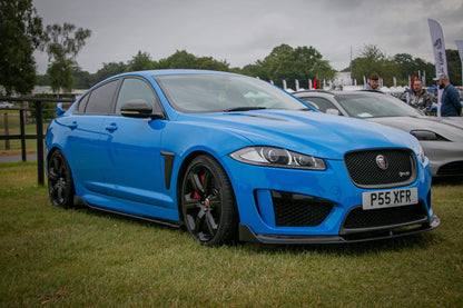 Jaguar XFRS XFR-S Carbon Fibre Front Bumper Lip Splitter 2012 2013 2014 2015