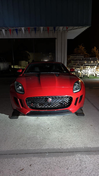 Jaguar F Type Project 7 Grille Style Gloss Black Plastic 2014 2015 2016 2017 2018 2019