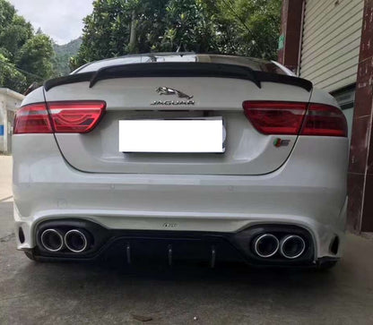 Jaguar XE Trunk Boot Spoiler Carbon Fibre 2016 2017 2018 2019