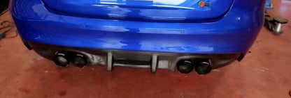 Jaguar X260 XF XFR XFRS Rear Diffuser Carbon Fiber 2016 - 2019