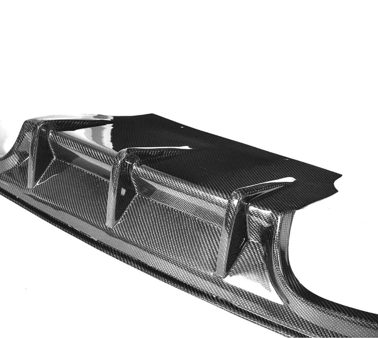 Jaguar X260 XF XFR XFRS Rear Diffuser Carbon Fiber 2016 - 2019