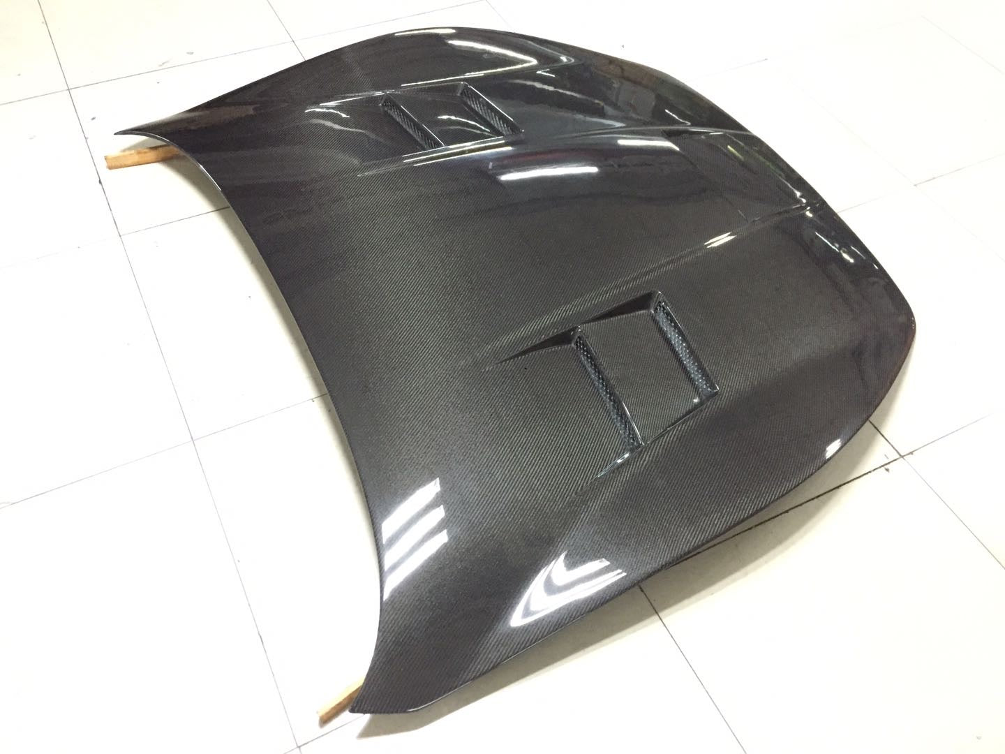 Maserati Granturismo Carbon Fibre MC Style Quad Vent Hood Bonnet 2007 - 2016