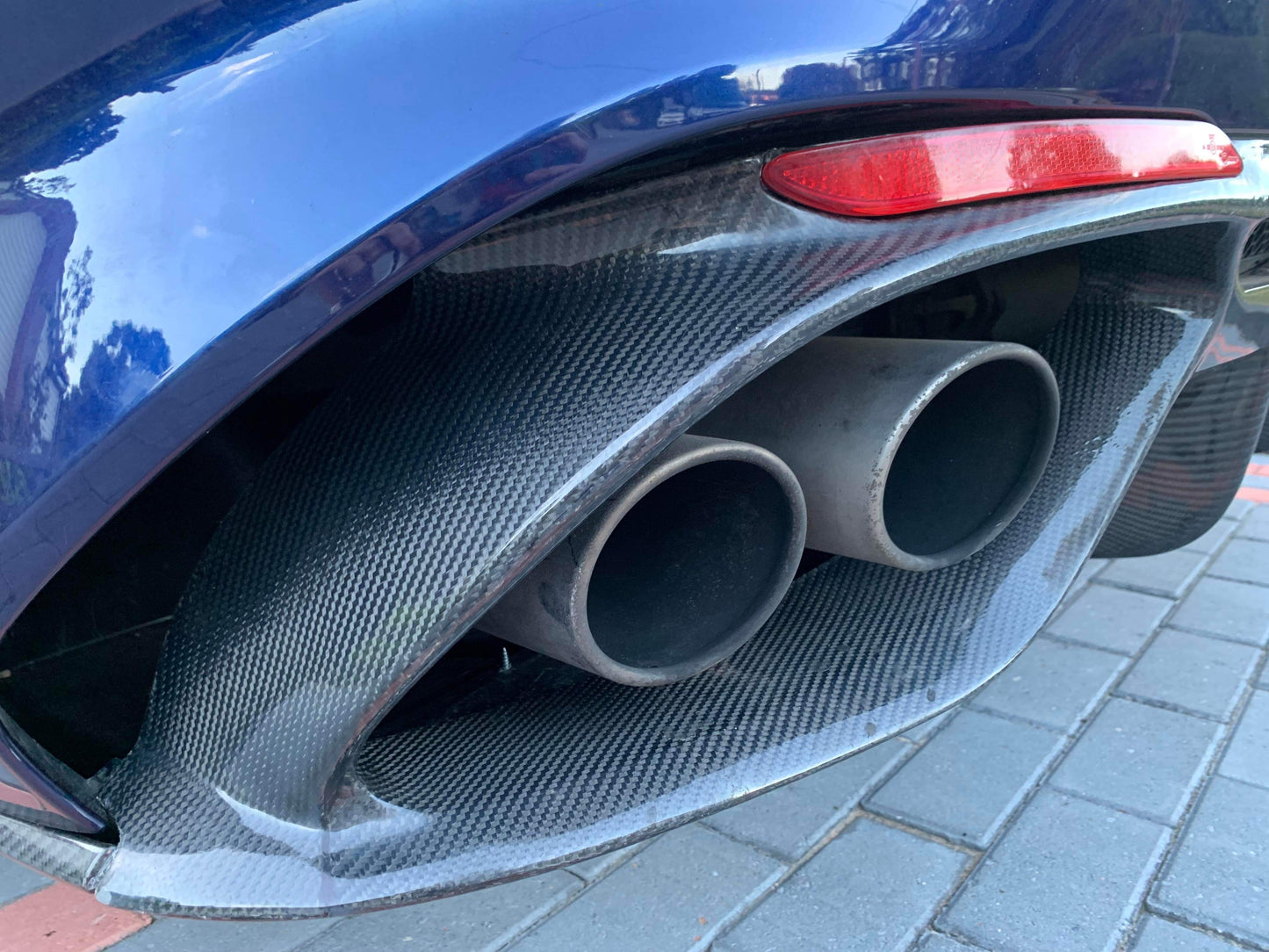 Alfa Romeo Giulia 952 Quadrifoglio Rear Diffuser Valance Splitter QV Carbon Fiber 2016+