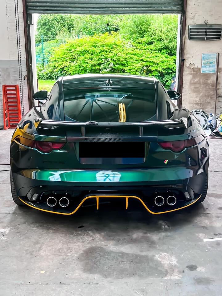 Jaguar F Type Active Spoiler Carbon Fibre SVR Style 2014 - 2020