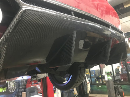 Alfa Romeo Giulia Veloce Rear Diffuser Carbon Fibre QV Style 2016+