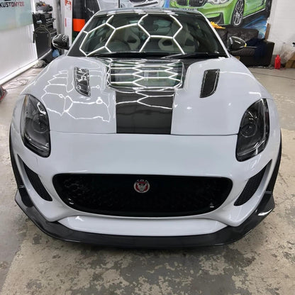 Jaguar F Type Project 7 Grille Style Gloss Black Plastic 2014 2015 2016 2017 2018 2019