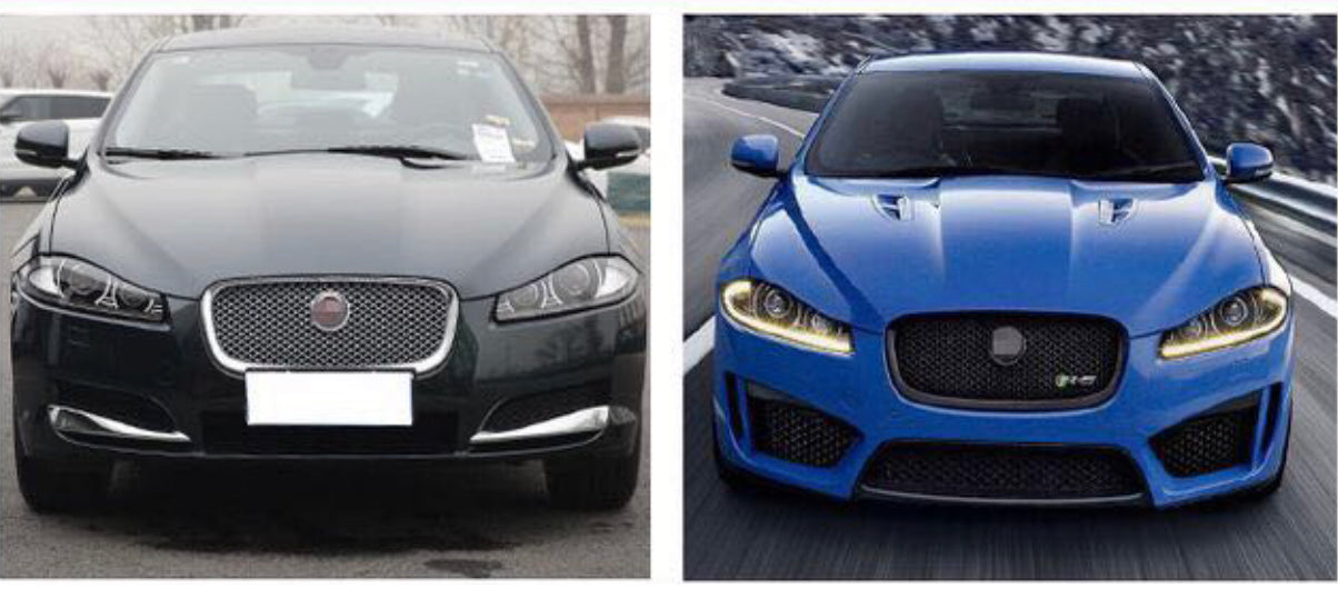 Jaguar XF XFRS Style Front Bumper Upgrade 2012 2013 2014 2015