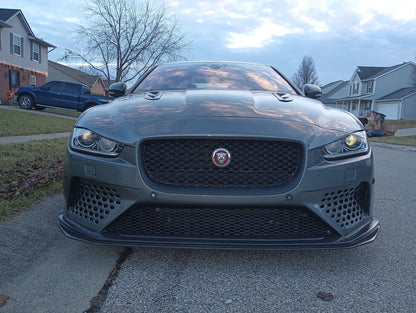 JAGUAR XE PROJECT 8 STYLE FRONT BUMPER UPGRADE FOR ALL MODELS 2016 2017 2018 2019