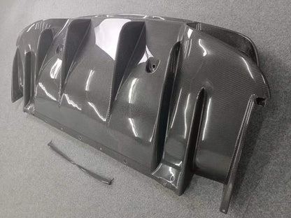 Alfa Romeo Giulia 952 Quadrifoglio Rear Diffuser Valance Splitter QV Carbon Fiber 2016+