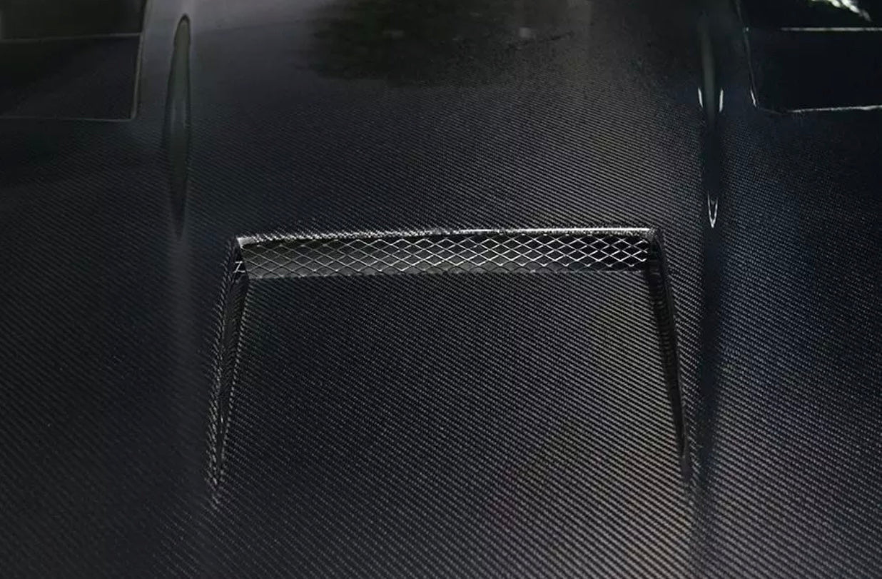 Maserati Granturismo Carbon Fibre MC Style Quad Vent Hood Bonnet 2007 - 2016