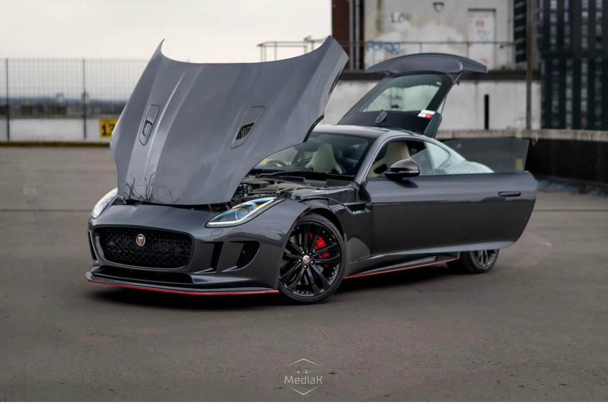 Jaguar F Type Project 7 Grille Style Gloss Black Plastic 2014 2015 2016 2017 2018 2019