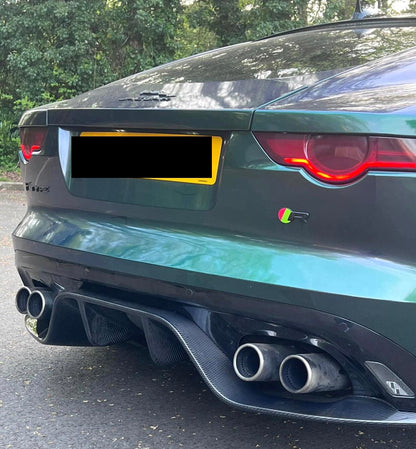 Jaguar F Type V8 Project 7 Style Carbon Fibre Diffuser 2014 - 2019