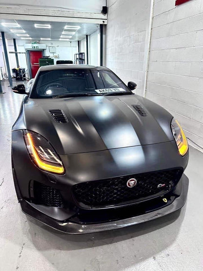 Jaguar F Type Project 7 Grille Style Gloss Black Plastic 2014 2015 2016 2017 2018 2019