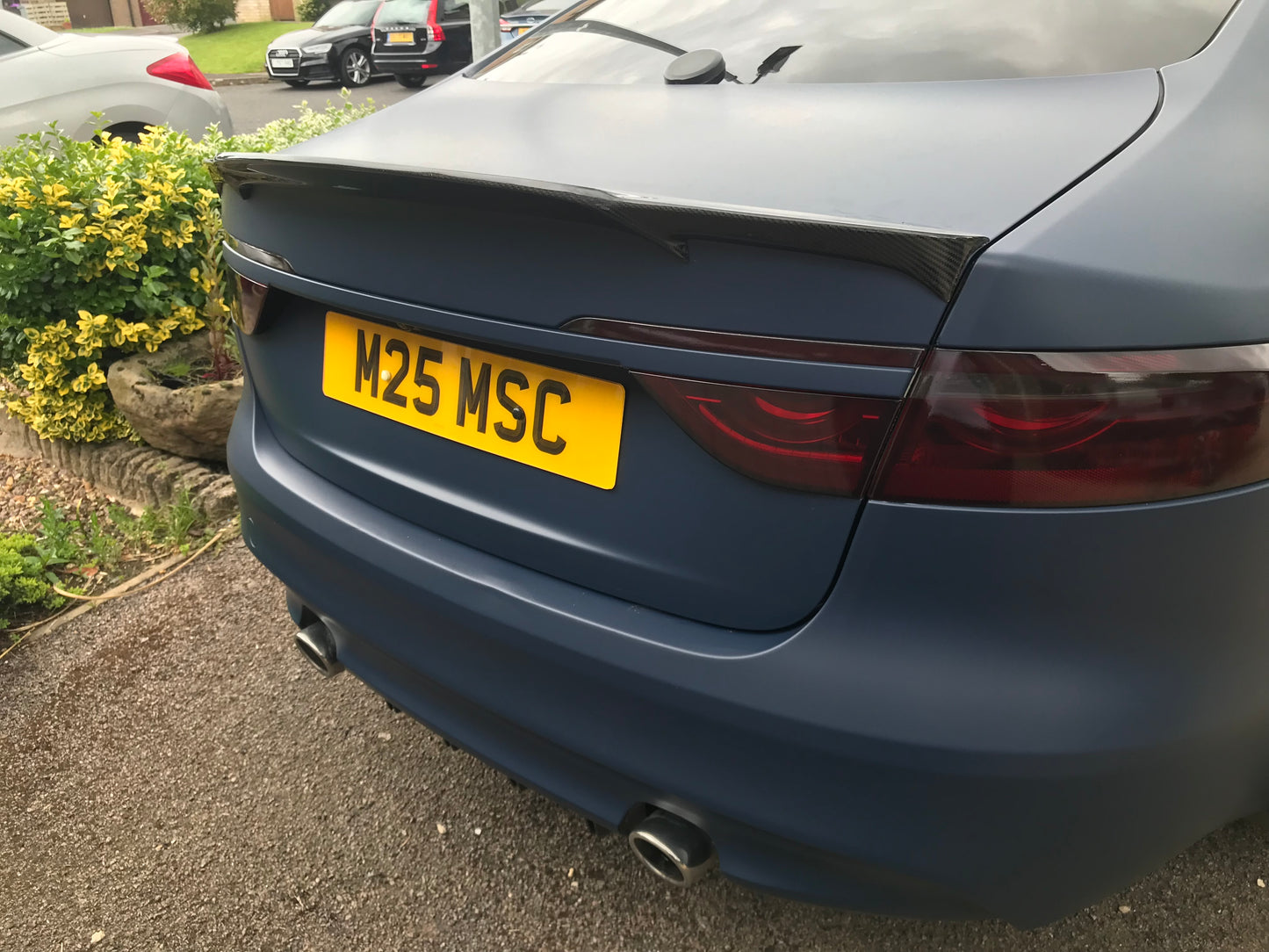 Jaguar XF X260 Spoiler Rear Aspec Carbon Fibre 2016 - 2020