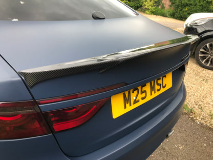 Jaguar XF X260 Spoiler Rear Aspec Carbon Fibre 2016 - 2020