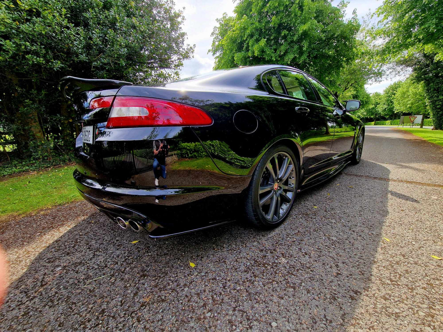 Jaguar XF Spoiler Carbon Fibre MSO Style 2008 - 2015