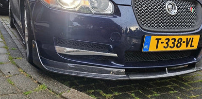 Jaguar XF carbon Splitter Lip 2008 2009 2010 2011