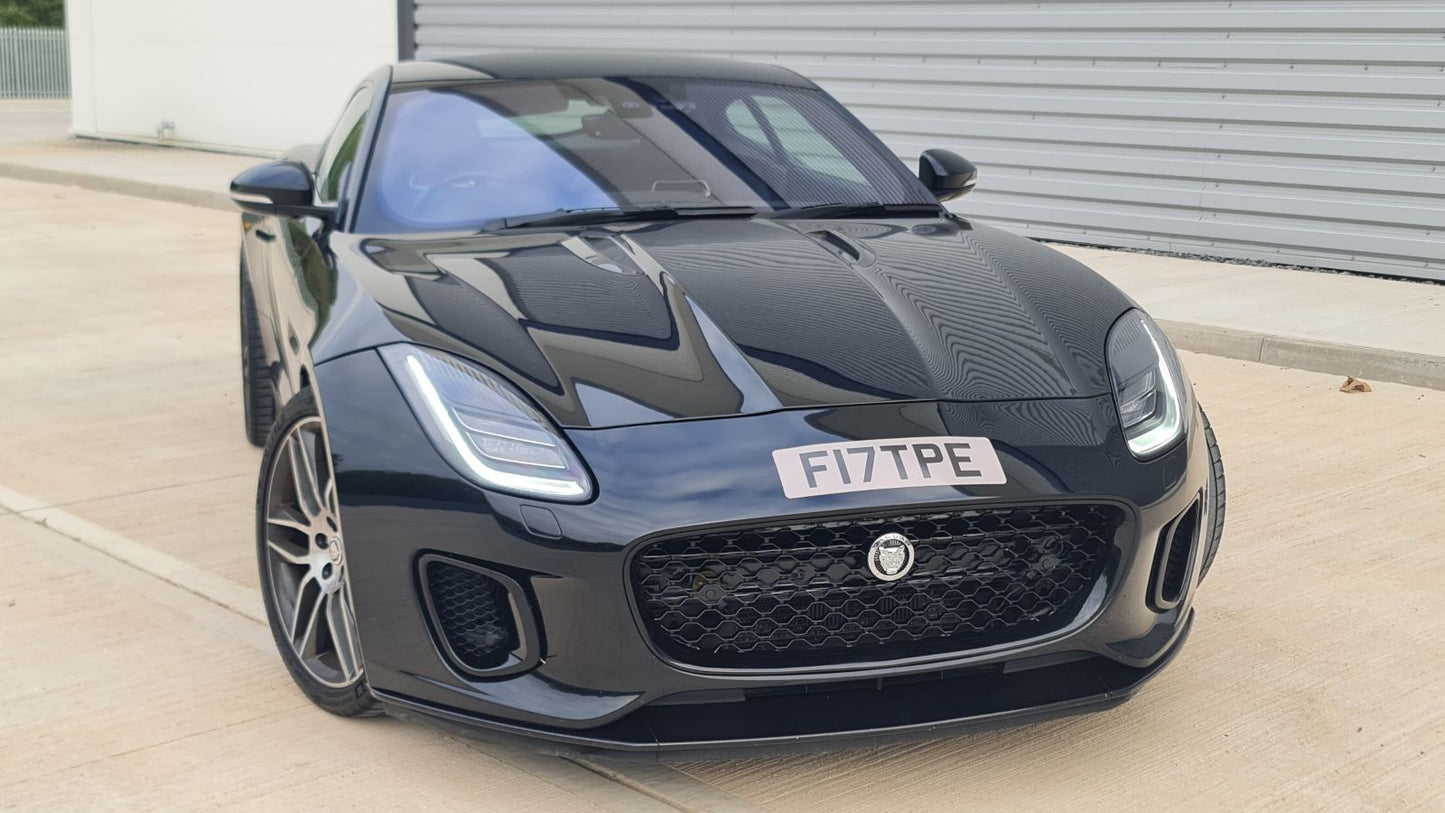 Jaguar F Type Project 7 Grille Style Gloss Black Plastic 2014 2015 2016 2017 2018 2019