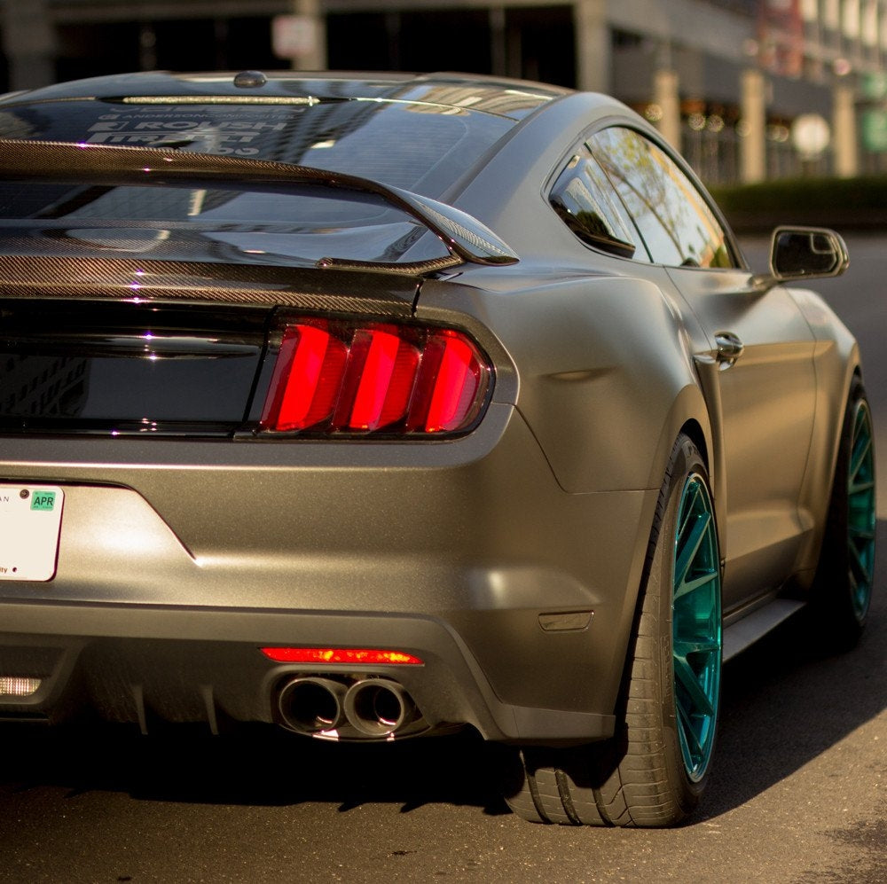 Ford Mustang GT350 Carbon Fibre Aero Wing Trunk Boot Spoiler 2015 - 2017