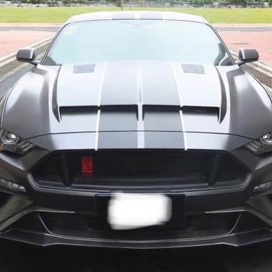 Ford Mustang Vented Carbon Fibre Bonnet Hood for all 2018 2019 2020 7th Gen Ford Mustang models