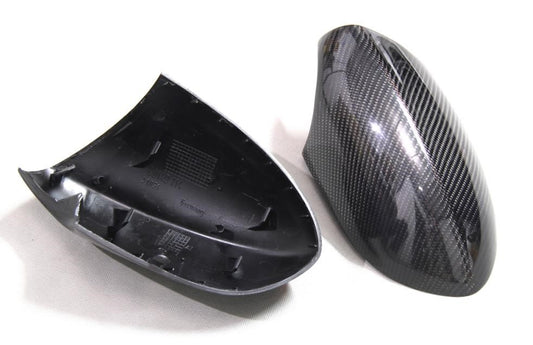 BMW 3 SERIES E9X M3 / 1M Replacement Carbon Fiber Mirror Cover 2005 2006 2007 2008 2009 2010 2011