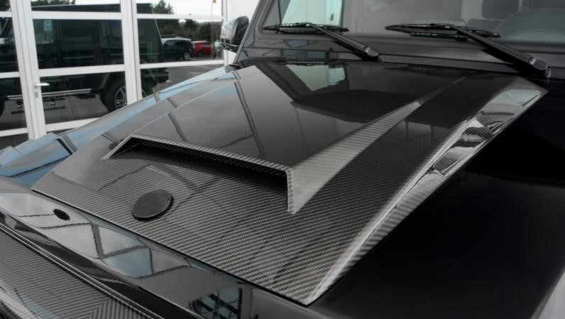 Mercedes Benz W463 G-Class G-Wagon Carbon Fiber Engine Hood Bonnet Vent Cover 1989 - 2017