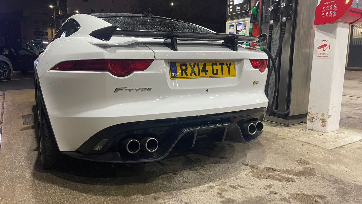 Jaguar F Type Active Spoiler Carbon Fibre SVR Style 2014 - 2020