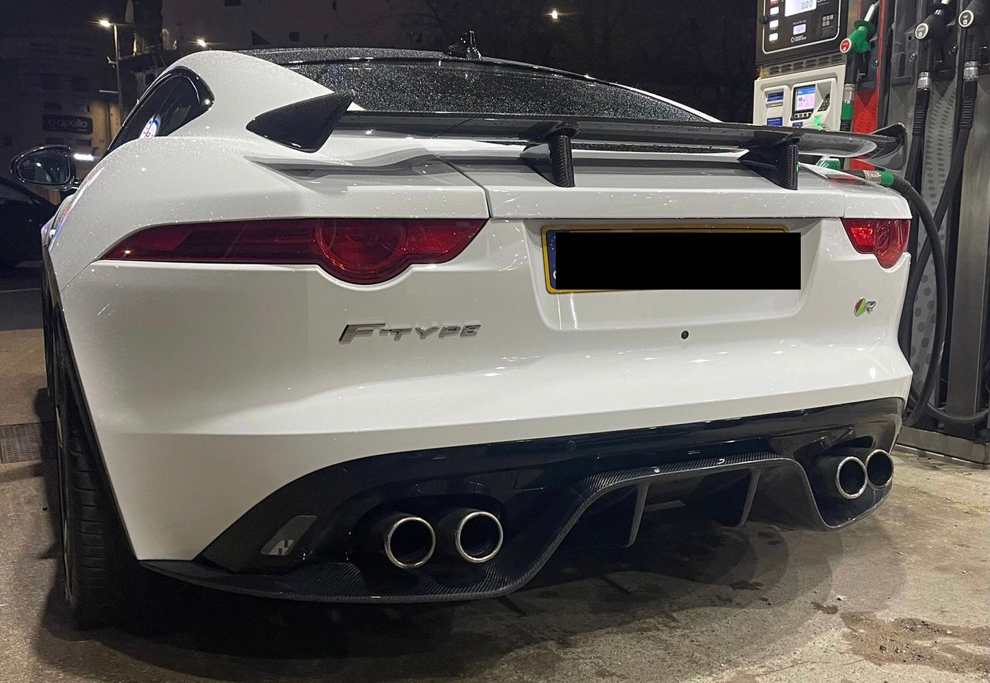 Jaguar F Type V8 Project 7 Style Carbon Fibre Diffuser 2014 - 2019