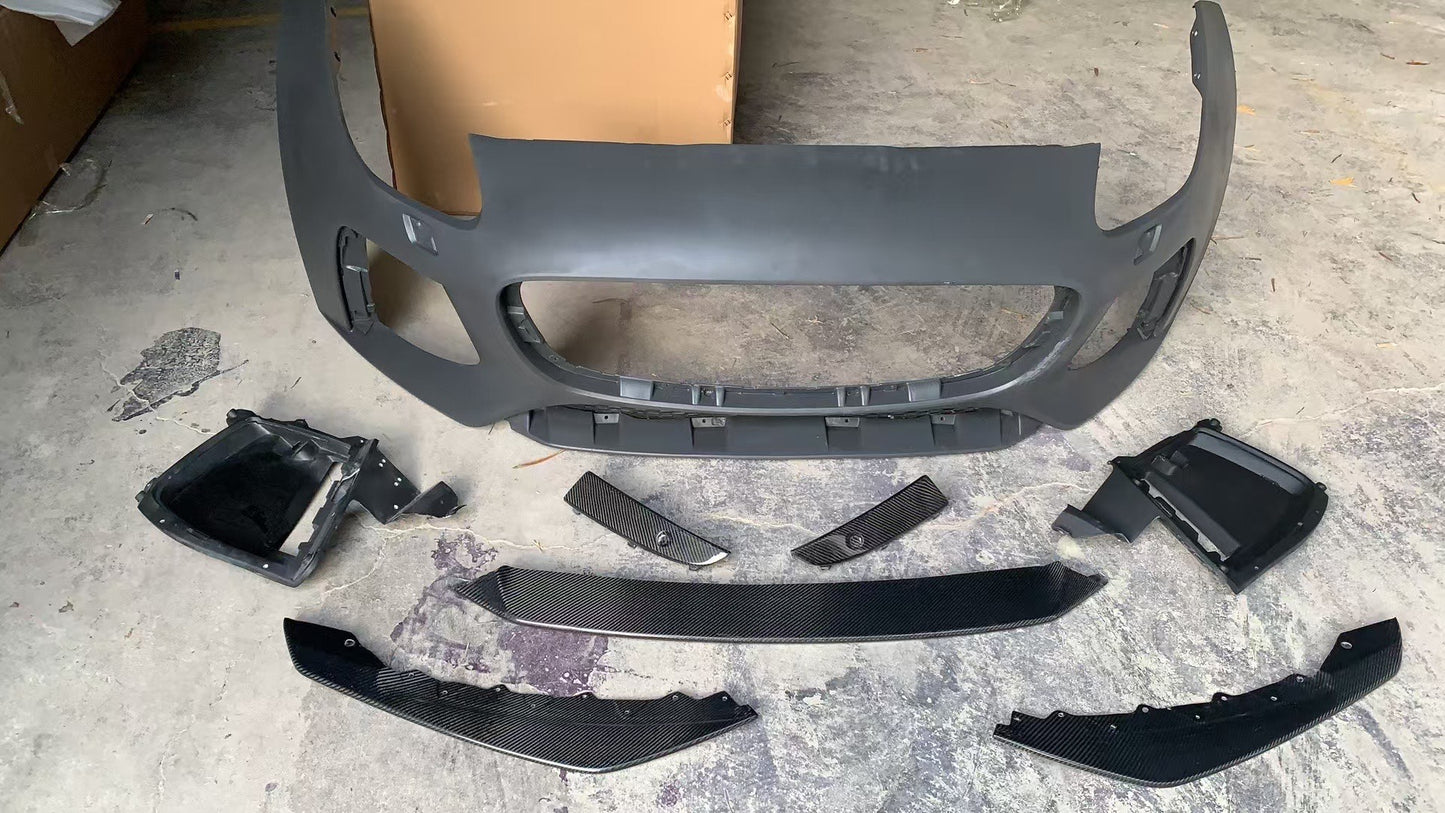 JAGUAR F TYPE SVR STYLE FRONT BUMPER UPGRADE 2014 2015 2016 2017 2018 2019