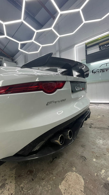 Jaguar F Type V8 Project 7 Style Carbon Fibre Diffuser 2014 - 2019