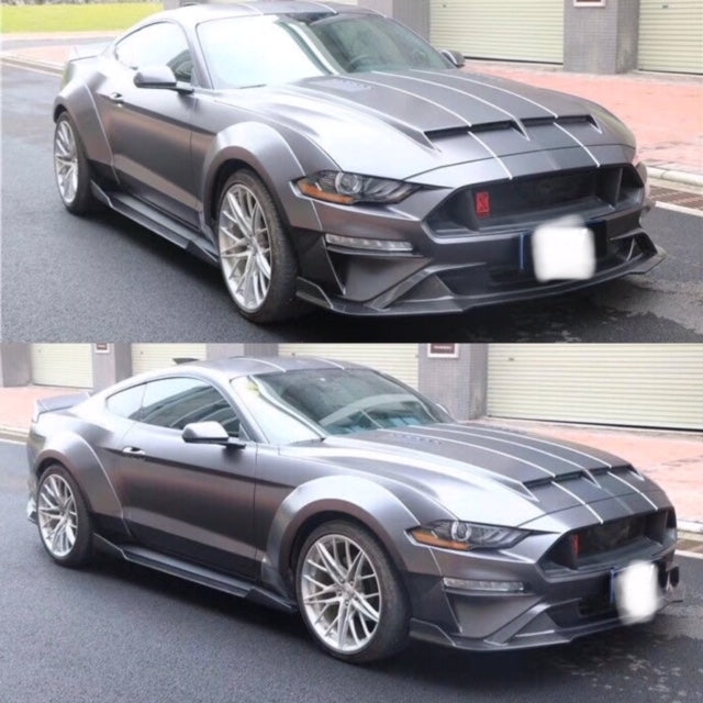 Ford Mustang Vented Carbon Fibre Bonnet Hood for all 2018 2019 2020 7th Gen Ford Mustang models