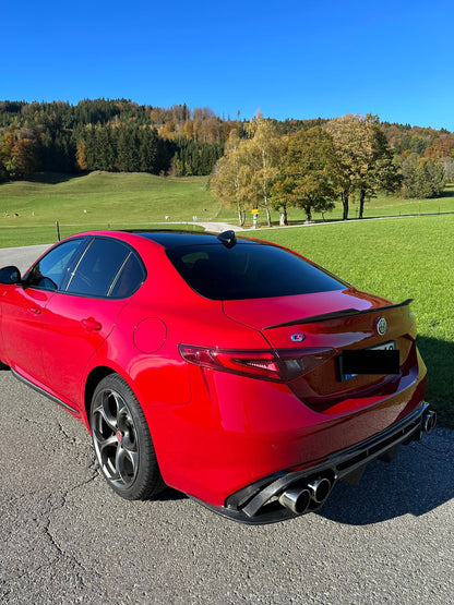 Alfa Romeo Giulia Veloce Rear Diffuser Carbon Fibre QV Style 2016+