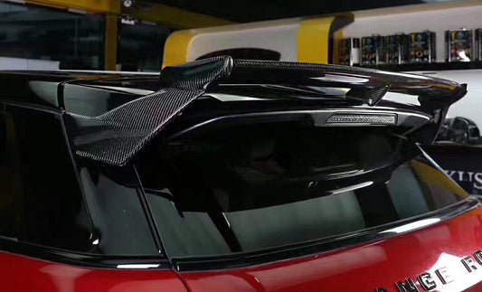 Land Rover Range Rover Evoque Genuine Sport Carbon Fiber Roof Wing Spoiler 2011+