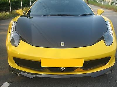 Ferrari 458 Italia Carbon Fibre Hood Bonnet for 2010 - 2015 models