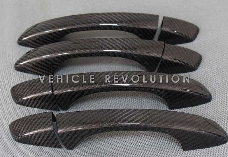 VW Golf 7 Dry Carbon Fiber Exterior Door Handle Covers 2013 - 2017