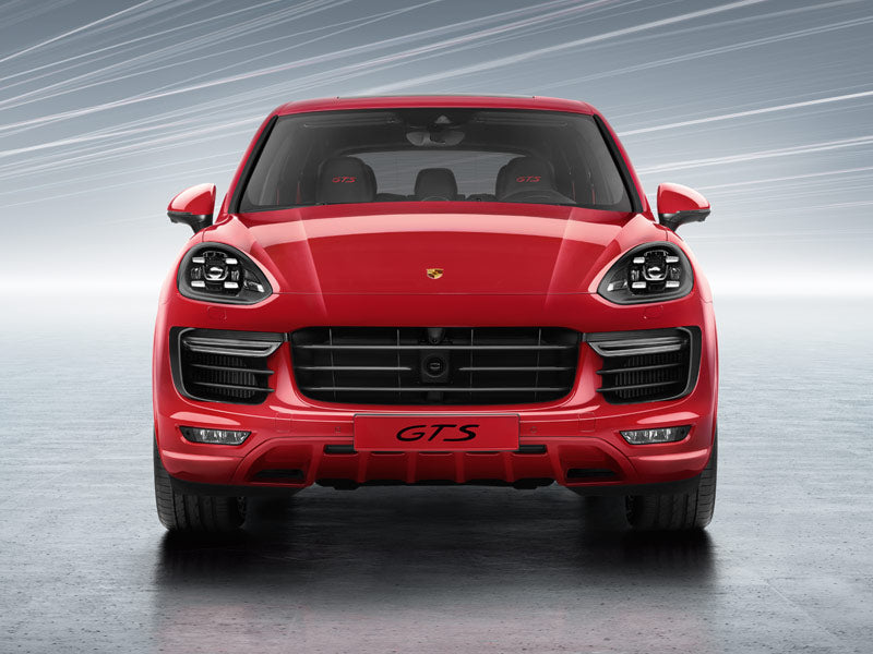 Porsche Cayenne Complete GTS Style Body Kit Upgrade With Turbo Bumper and DRL's Fogs 2015 - 2018