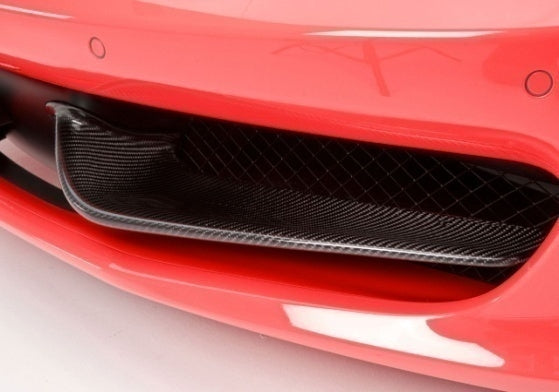 Ferrari 458 Carbon Fiber Front Blades Canards 2006-2015