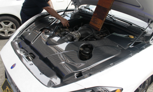 Maserati Granturismo Carbon Fiber Engine Bay Cover 2007-2013