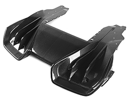 Mclaren MP4-12C Revolution Carbon Fiber Rear Diffuser 2000-2017