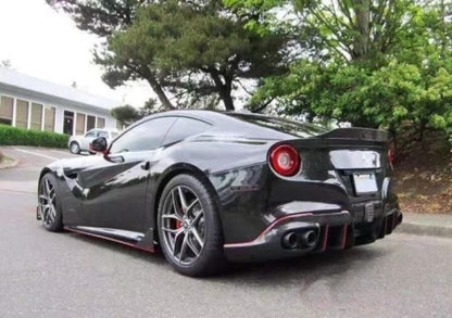 Ferrari F12 Carbon Fiber DM Style Trunk Boot Wing Spoiler 2012-2017