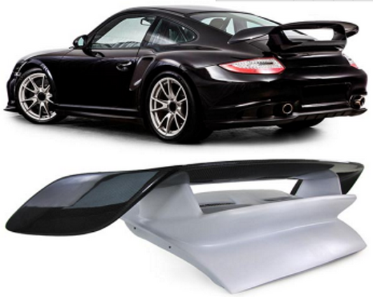 Porsche 911 997 Upgrade GT2 Style Carbon Fibre Trunk Boot Wing Aero GT Spoiler 2004 - 2012