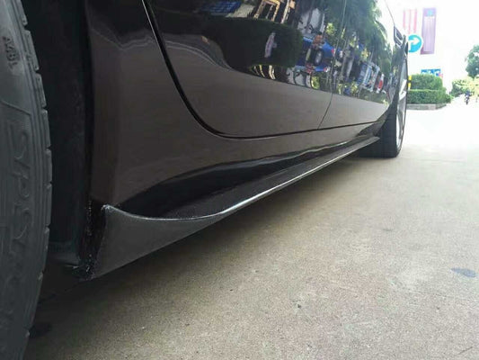 Jaguar XF XFR X260 Style Carbon Fiber Side Skirts 2016-2017