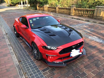 Ford Mustang Hood Carbon Fibre Exhibition Vented Bonnet 2018 2019 2020 2021